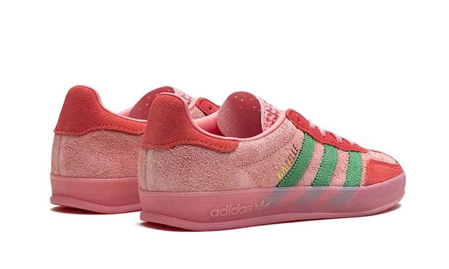 Adidas Gazelle Indoor Semi Pink Spark Preloved Scarlet - IG6782