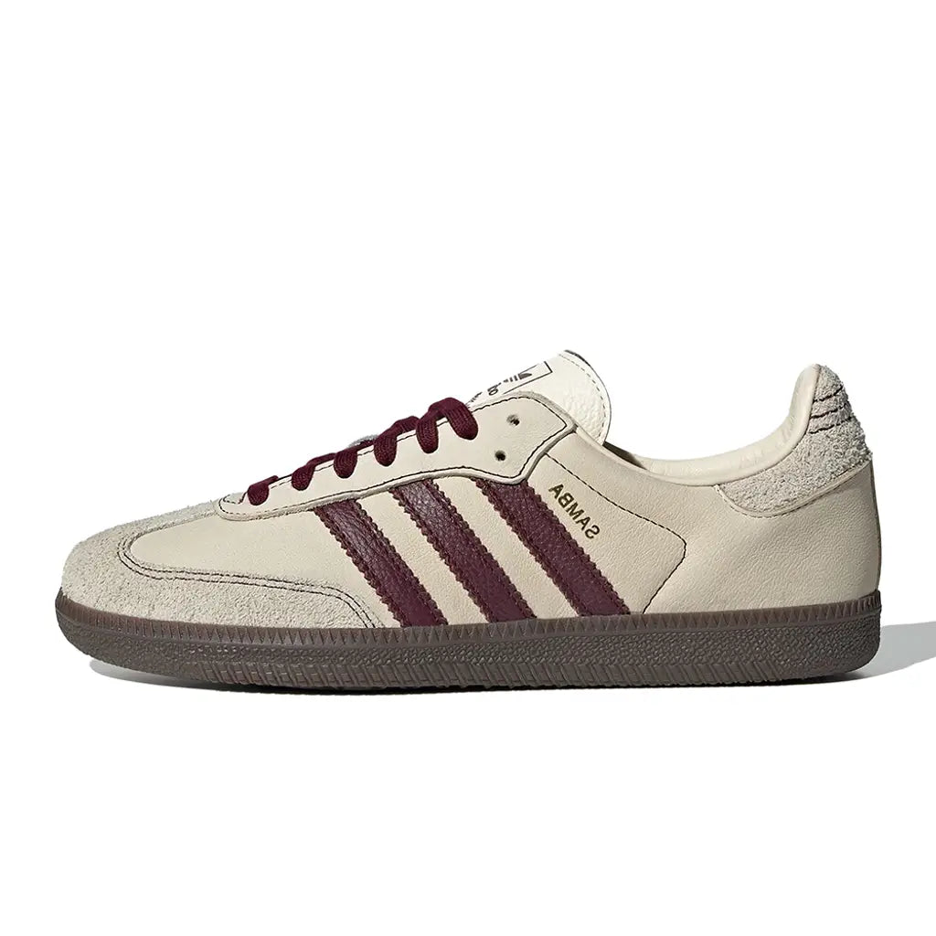 Samba OG Wonder White Maroon - IG1987