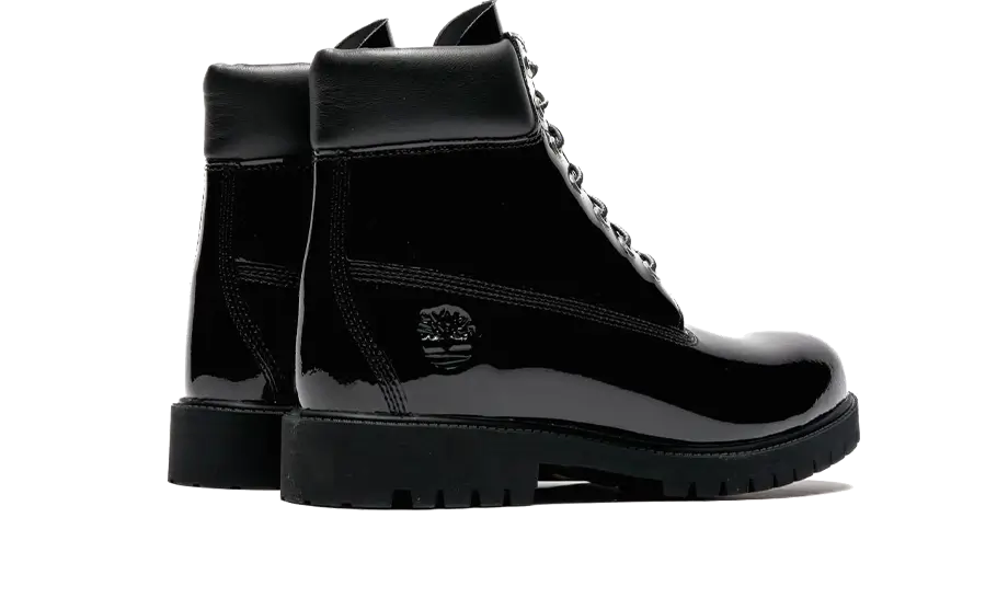 6" Veneda Carter Patent Leather Boot Black Patent