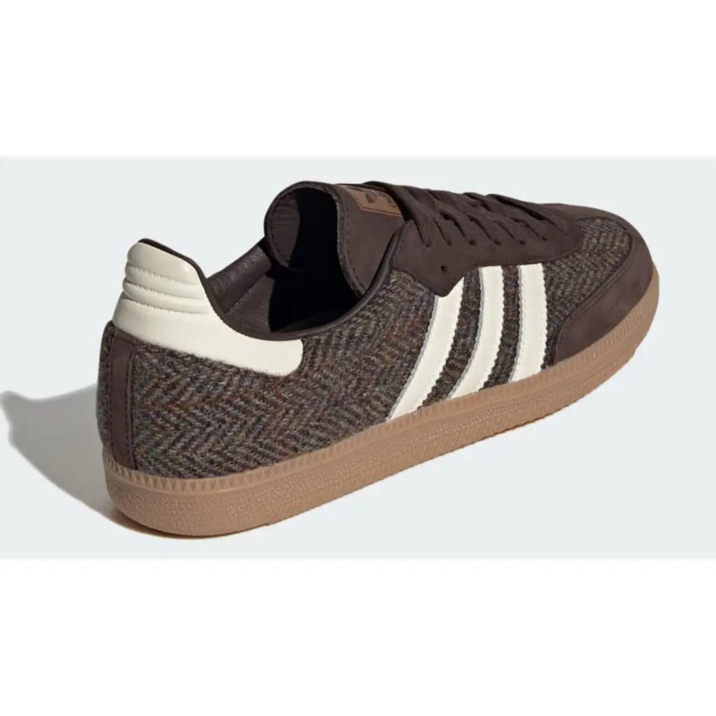 Samba OG Dark Brown x Harris Tweed - ID1450