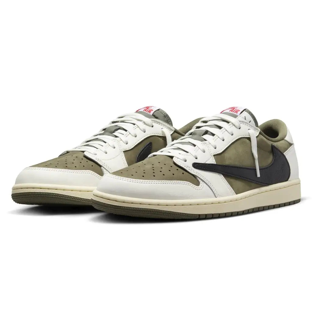 Travis Scott x Air Jordan 1 Low OG Medium Olive - DM7866-200