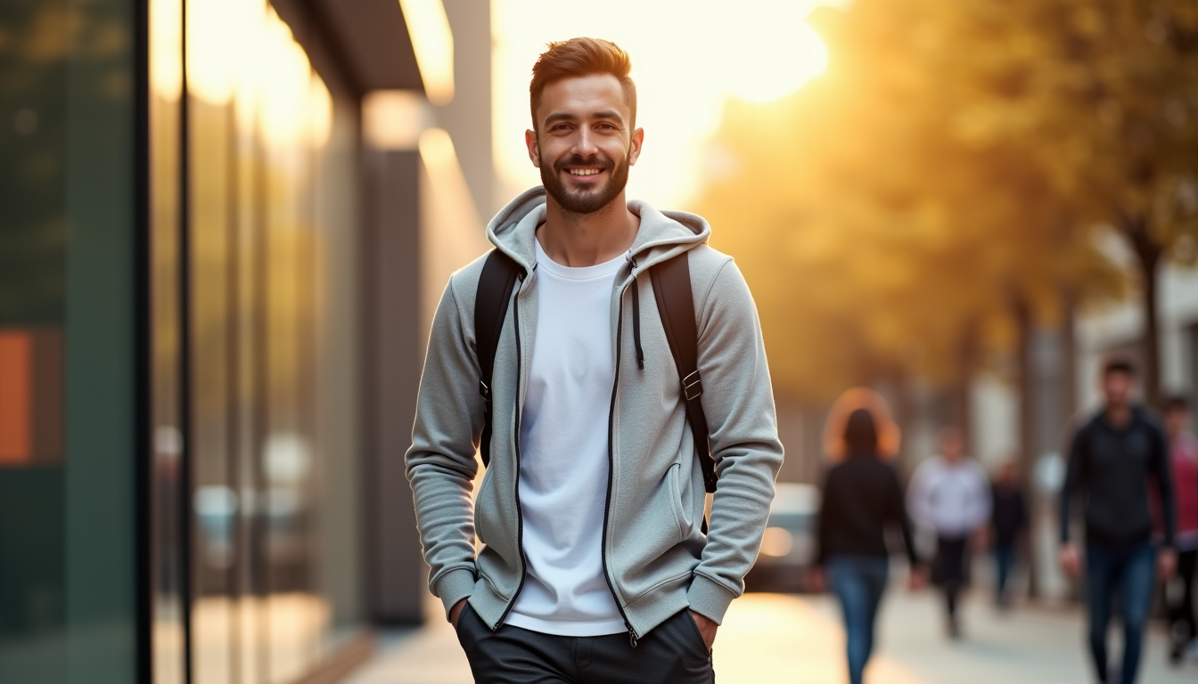 Jogging homme, comment le porter en dehors de la maison